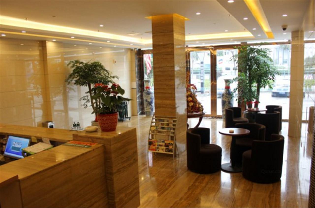 Greentree Inn Shanghai Hongqiao Hub Cao'An Road Huajiang Branch Road Express Hotel Jiading Buitenkant foto