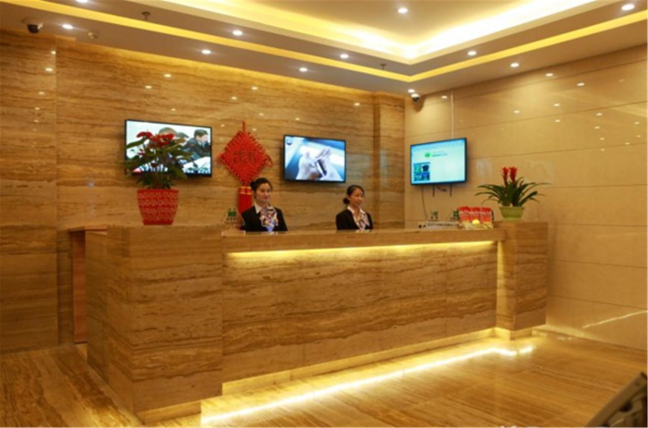 Greentree Inn Shanghai Hongqiao Hub Cao'An Road Huajiang Branch Road Express Hotel Jiading Buitenkant foto